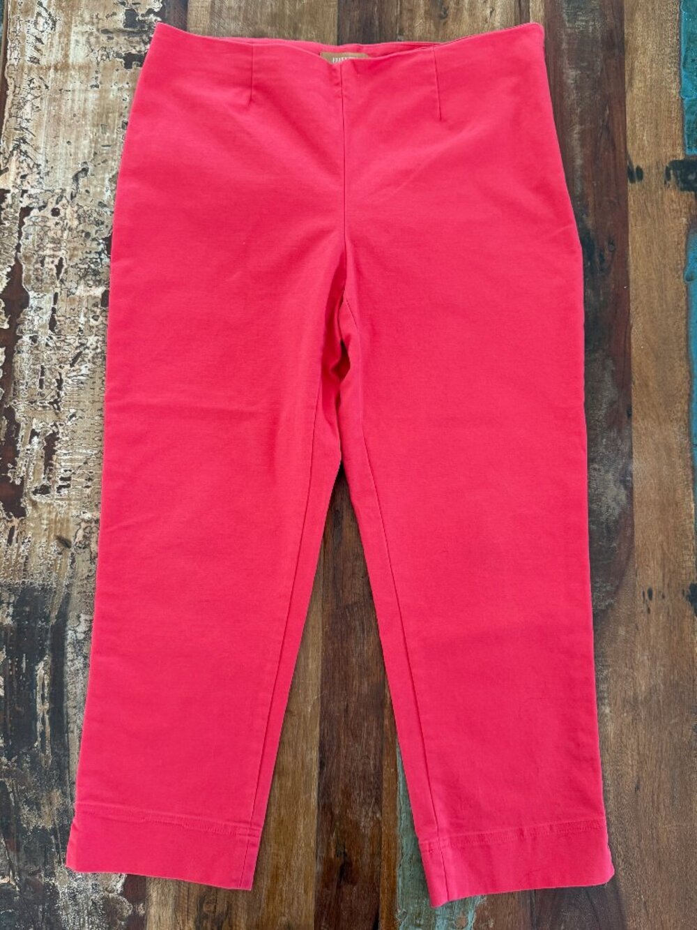 Ellen Tracy Cotton Spandex Ankle Pants Size 10 - Picture 2 of 9